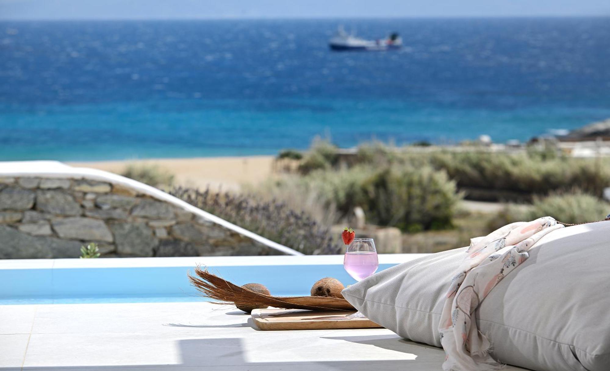 Vlia Mykonos Apartment Kalafatis Luaran gambar